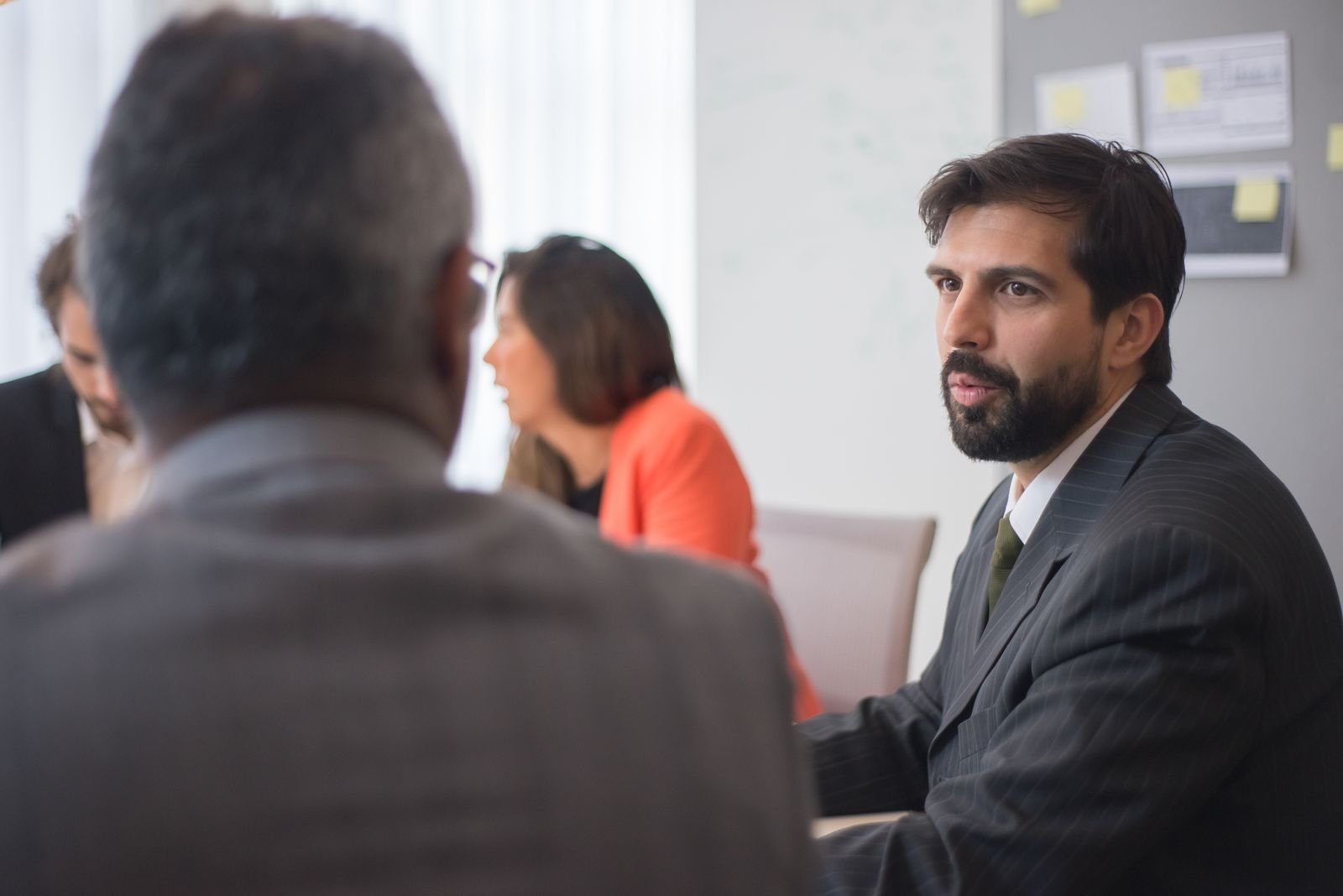 Corporate workplace photograph